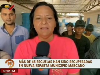 Bricomiles recuperan más de 46 escuelas en el municipio Marcano del estado Nueva Esparta