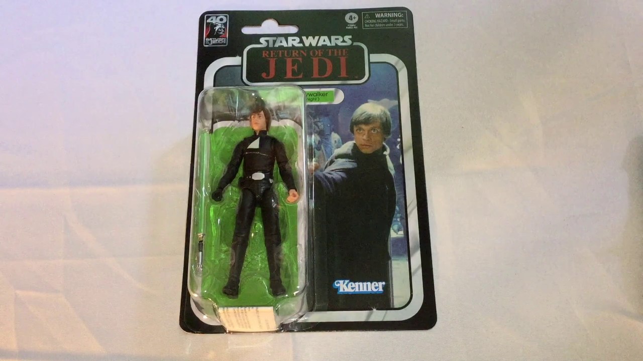 Star Wars: The Black Series Return of the Jedi Luke Skywalker (Jedi Knight) Unboxing & Review