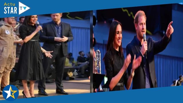 Meghan Markle avec Harry aux Invictus Games 2023 découvrez le mini prix de sa robe Banana Republic