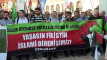 İstanbul'da bazı sivil toplum kuruluşları Filistinlilere destek verdi