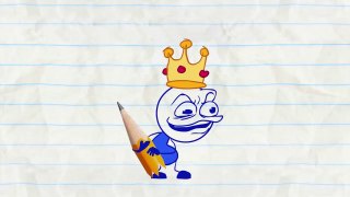 Turn That Crown Upside Down - Pencilmation _ Animation _ Cartoons _ Pencilmation