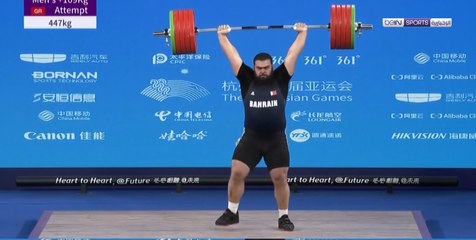 البحريني غور ميناسيان يحرز الميدالية الذهبية في منافسات رفع الأثقال