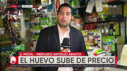El precio del huevo sube, el queso baja y las verduras se mantienen en mercados de Santa Cruz