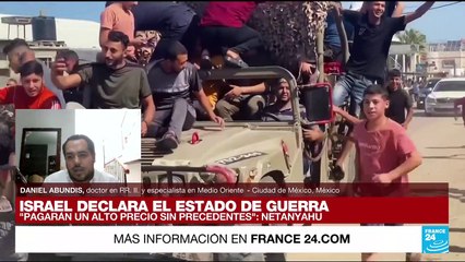 Daniel Abundis: "Incursión de Hamás va a reconfigurar las narrativas de Oriente Medio"