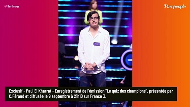 Je suis en souffrance et pas tellement heureux : Paul El Kharrat (Les 12 coups de midi) se confie sur son mal-être