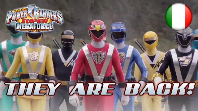Power Rangers Super Megaforce - N3DS - They are back! (Italian TGS 2014 Trailer)