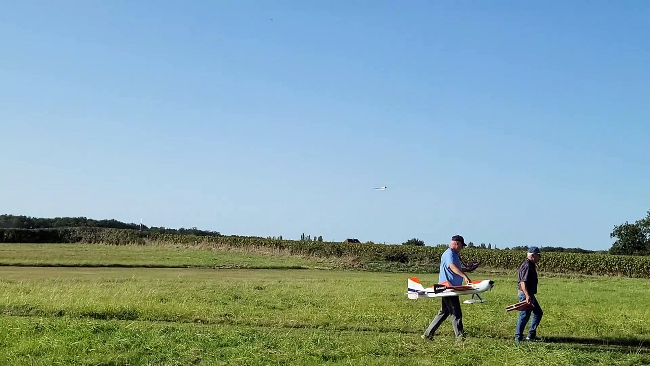 Un Concorde en approche sur notre terrain 07/10/2023