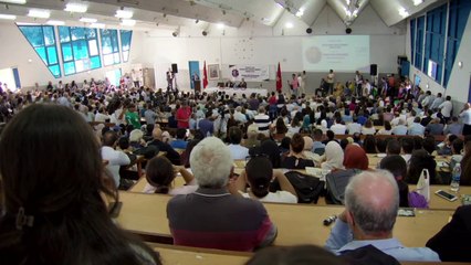 Conférence de Jean-Luc Mélenchon à l'Université de Casablanca