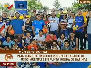 Barinas | Más de 5 mil personas se beneficiarán con la recuperación de la cancha de usos múltiples
