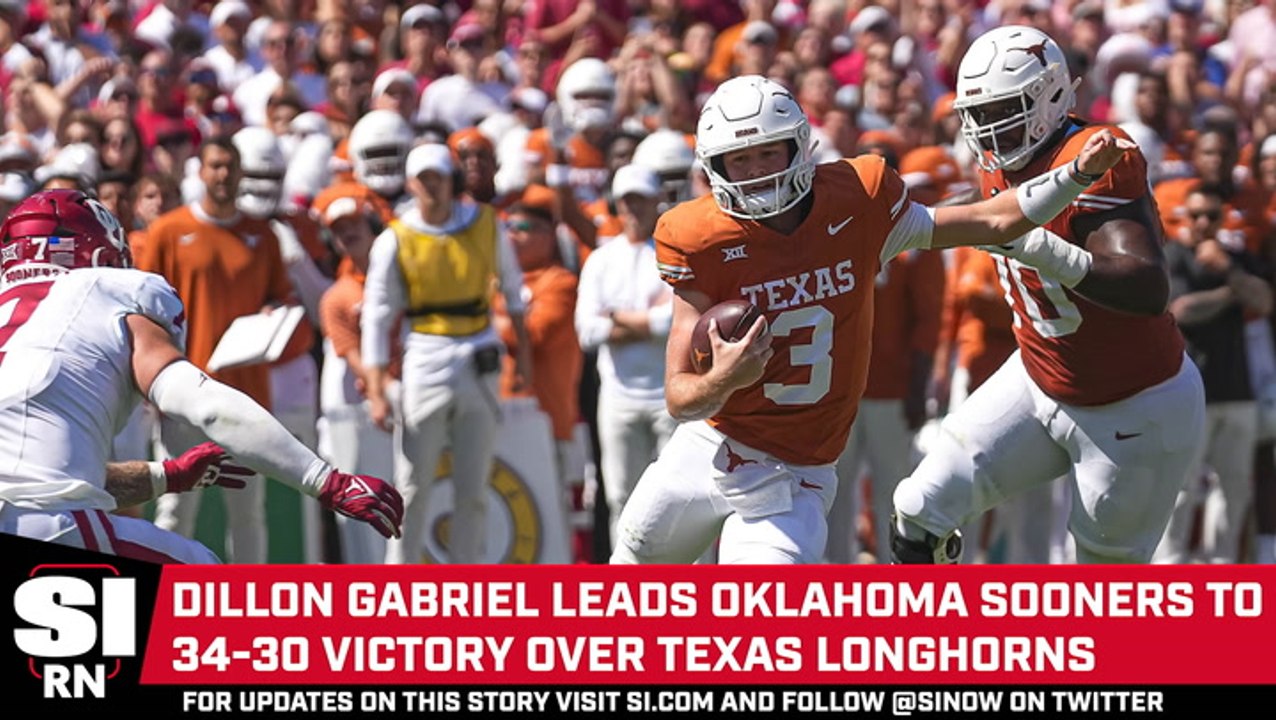 Oklahoma Beats Texas in Red River Rivalry With Last-Minute Drive To Win 34–30