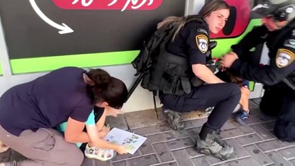 Retrato na primeira pessoa a ataques em Israel