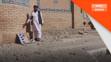 Gempa bumi landa Afghanistan, lebih 120 terkorban