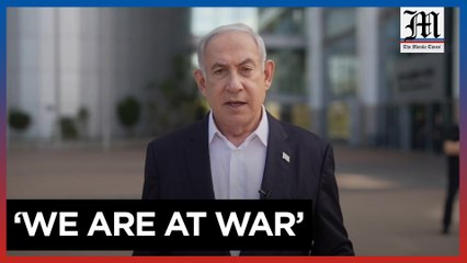Israel's Netanyahu declares war following Hamas attack