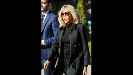 Brigitte Macron très digne face à François Hollande et Anne Hidalgo