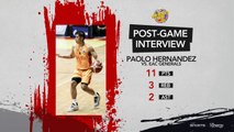 Post-game Interview: Paolo Hernandez vs. EAC Generals | NCAA Season 99