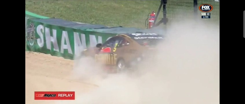 V8 Supercars 2023 Bathurst 1000 Race Estre Crashes