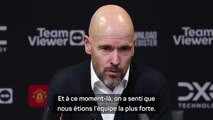 8e j. - ten Hag : “J’ai dit à McTominay de mettre de l’énergie et d’aller dans la surface”