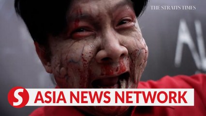 The Straits Times | Flunking zombie school at Halloween Horror Nights