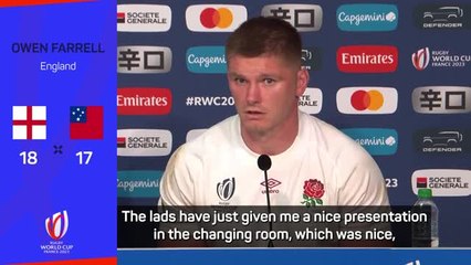 'Huge honour' for Owen Farrell to break Jonny Wilkinson's point scoring record