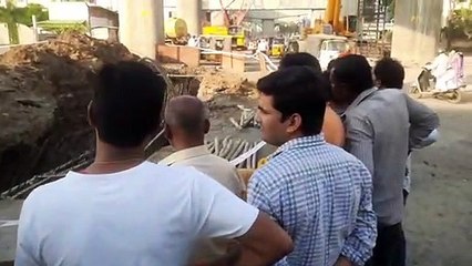 सात मजदूर घायल, एक की मौत - देखें वीडियो