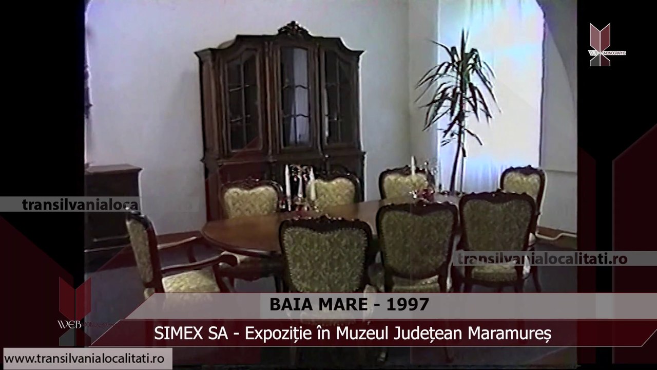 BAIA MARE (1997)- SIMEX SA- Expoziție de mobila in Muzeul Judetean Maramures