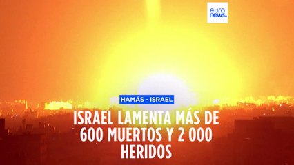 El ataque de Hamás dejó más de 600 muertos y 2 000 heridos en Israel