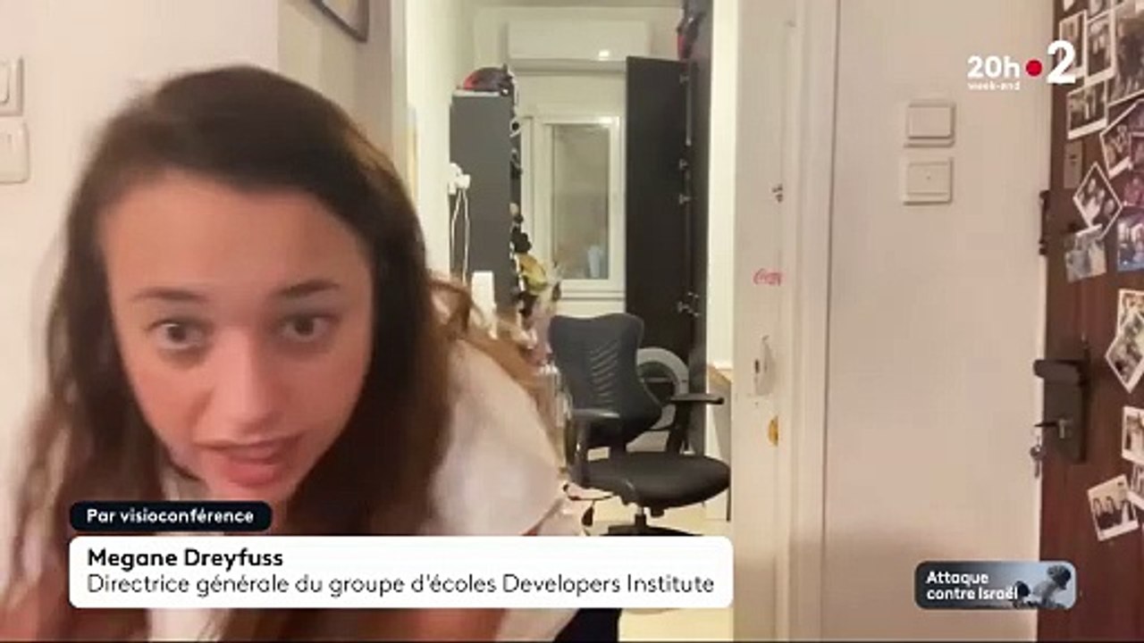 Attaque du Hamas : Alors que cette femme témoigne sur France 2 depuis Israël, elle quitte la caméra brutalement car les sirènes viennent de retentir