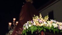 La Virgen del Rosario engalana la noche primaveral de Alanís