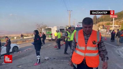 Gaziantep'te 6 kişinin öldüğü kazada, kamyon şoförü tutuklandı