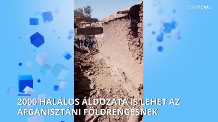 Afganisztán történelmének legsúlyosabb katasztrófája a szombati földrengés