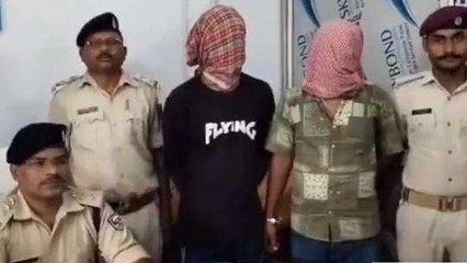 पश्चिमी चंपारण: पिस्टल व कारतूस के साथ दो अपराधियों को पुलिस ने पकड़ा