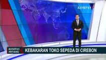 Toko Sepeda di Cirebon Terbakar, Ratusan Sepeda Listrik Hangus!