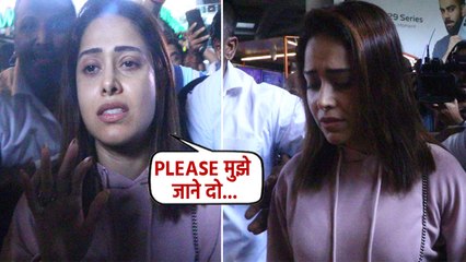 Nushrratt Bharuccha Finally Israel से सही सलामत India लौटी, Airport पर दिखी बेहद परेशान, Video Viral