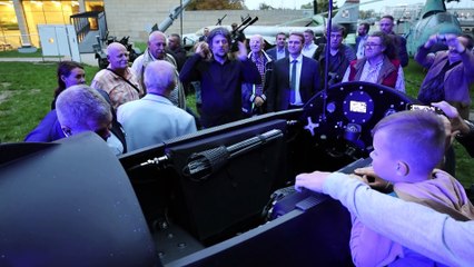 Prezentacja pojazdu "Błotniak II" Marynarki Wojennej