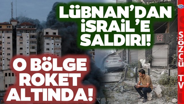 İsrail Operasyon Yaparken Lübnan İsrail'e Arkadan Saldırdı! O Bölgeye Roket Yağmuru