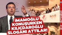 Ekrem İmamoğlu Konuşurken Kılıçdaroğlu Sloganı Attılar! Kongrede Gerginlik