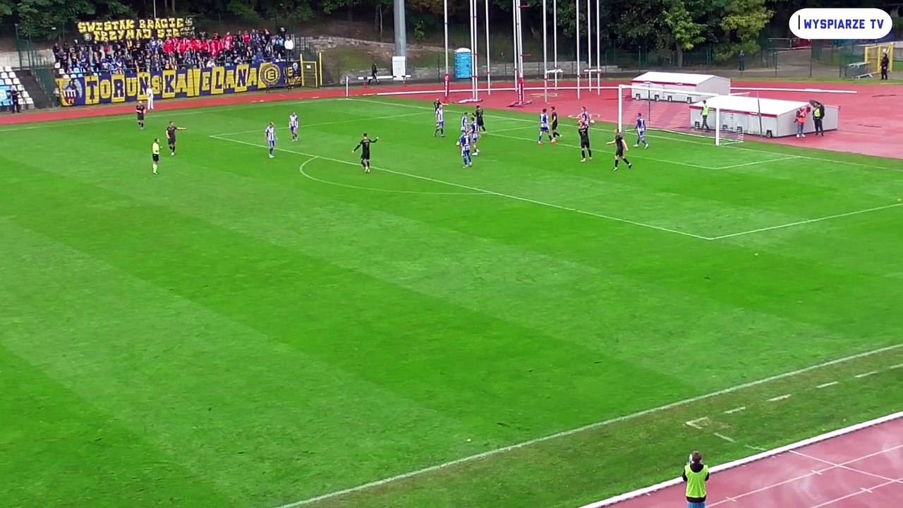 Skrót meczu Flota Świnoujście 3 - 0 ( 2 - 0 ) Elana Toruń