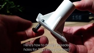  3D Print Threads For Free - Thread Tolerance - 3D Print Screw Holes