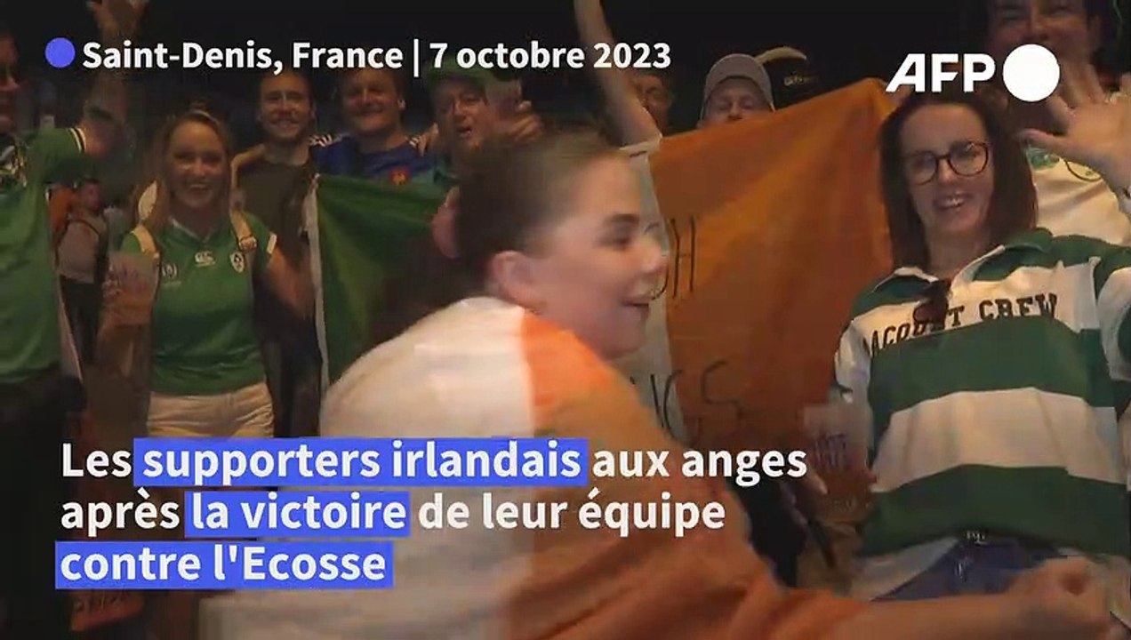"Absolument fantastiques": les supporters irlandais aux anges