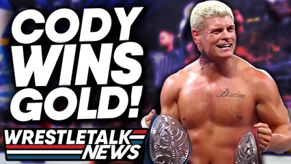 下载视频: Cody Rhodes WINS WWE Gold! Jade Cargill WWE Debut! WWE Fastlane 2023 Review! | WrestleTalk