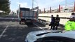 Malatya'da kamyona arkadan çarpan otomobilin sürücüsü yaralandı