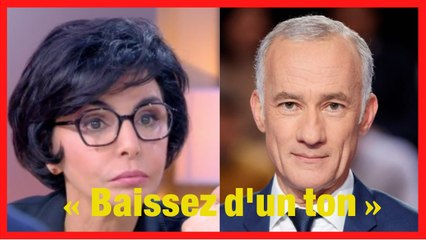 Rachida Dati s'emporte sur le plateau de TF1 et déstabilise Gilles Bouleau