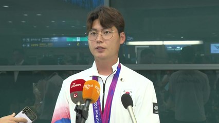 양궁 이우석 "과정 생각하며 달렸다...더 높이 올라갈 수 있을 것" / YTN