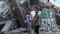 شاهد آثار دمار العدوان الإسرائيلي على الأراضي الفلسطينية بعد عملية طوفان الأقصى