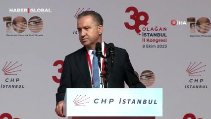 CHP İstanbul İl Kongresi'nde arbede çıktı!