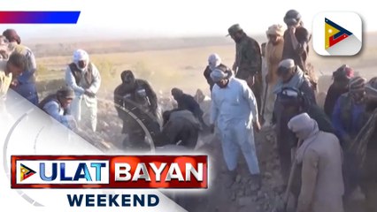 Mahigit 1,000 indibidwal, namatay sa Afghanistan dahil sa magnitude 6.3 na lindol