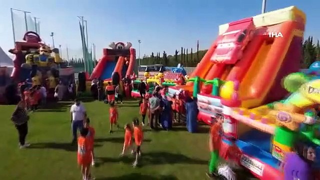 La municipalité de Başakşehir a accueilli le marathon des enfants pour la quatrième fois