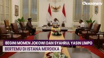 Ditemani Pratikno, Begini Momen Jokowi dan Syahrul Yasin Limpo Bertemu di Istana Merdeka