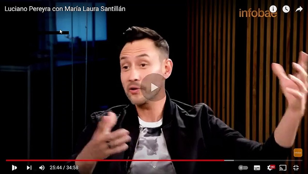 Luciano Pereyra, sobre su paternidad