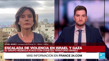 Informe desde Beirut: Hezbolá atacó con cohetes territorio israelí